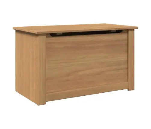 Uzglabāšanas Kaste Ar Vāku Panama, 79X42X46 Cm, Priede Vidaxl