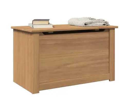 Uzglabāšanas Kaste Ar Vāku Panama, 79X42X46 Cm, Priede Vidaxl