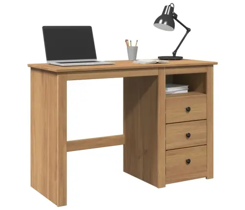 Rakstāmgalds Panama, 112X45X75 Cm, Priedes Masīvkoks Vidaxl