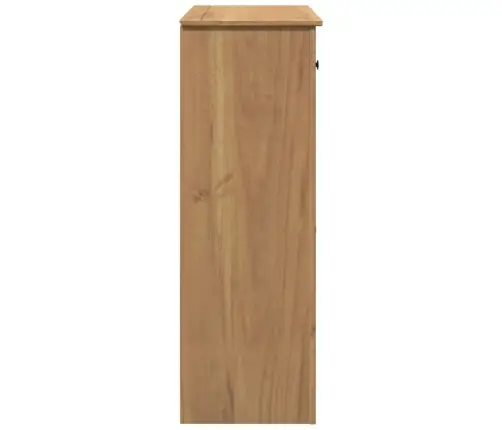 Apavu Skapītis Panama, 80X40X114 Cm, Priedes Masīvkoks Vidaxl
