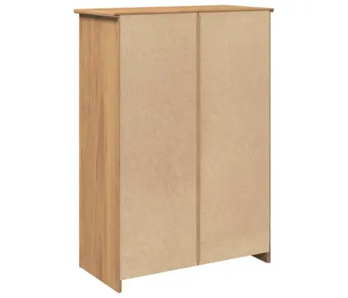 Apavu Skapītis Panama, 80X40X114 Cm, Priedes Masīvkoks Vidaxl