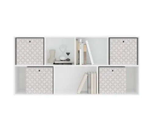 Salokāmas Uzglabāšanas Kastes 4 Gab 32X32X32 Cm Neausts Audums Vidaxl