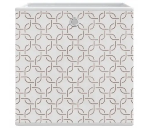 Salokāmas Uzglabāšanas Kastes 4 Gab 32X32X32 Cm Neausts Audums Vidaxl