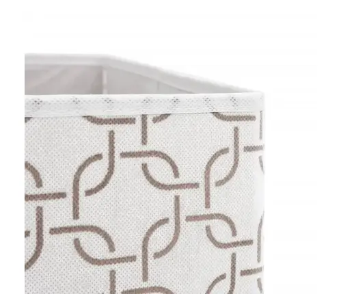 Salokāmas Uzglabāšanas Kastes 10 Gab 32X32X32 Cm Neausts Audums Vidaxl