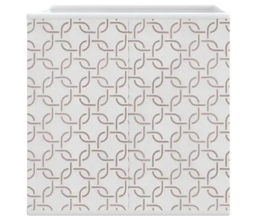 Salokāmas Uzglabāšanas Kastes 10 Gab 32X32X32 Cm Neausts Audums Vidaxl