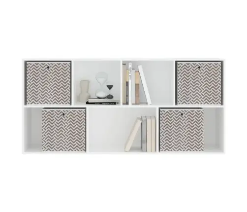 Saliekamās Uzglabāšanas Kastes 4 Gab. 32X32X32Cm Neausts Audums Vidaxl