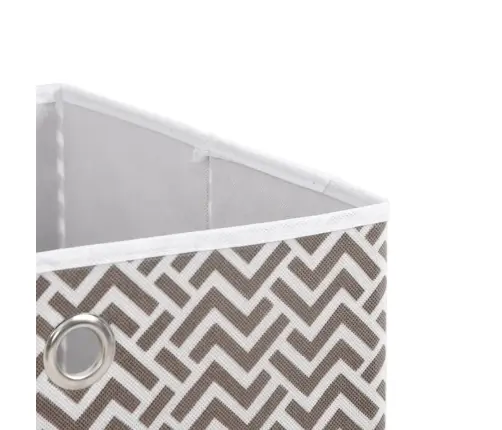 Saliekamās Uzglabāšanas Kastes 4 Gab. 32X32X32Cm Neausts Audums Vidaxl