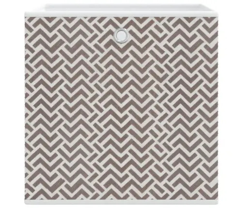 Salokāmas Uzglabāšanas Kastes 10 Gab. 32X32X32Cm Neausts Audums Vidaxl