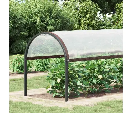 Augu Pārsegs Ar Cilpām 2X8 M Polietilēns Vidaxl