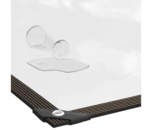 Augu Pārsegs Ar Cilpām 3X6 M Polietilēns Vidaxl