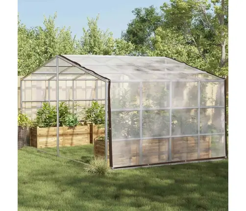 Augu Pārsegs Ar Cilpām 3X8 M Polietilēns Vidaxl