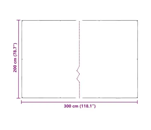 Augu Vāks Ar Cilpām 2X3 M Pvc Vidaxl