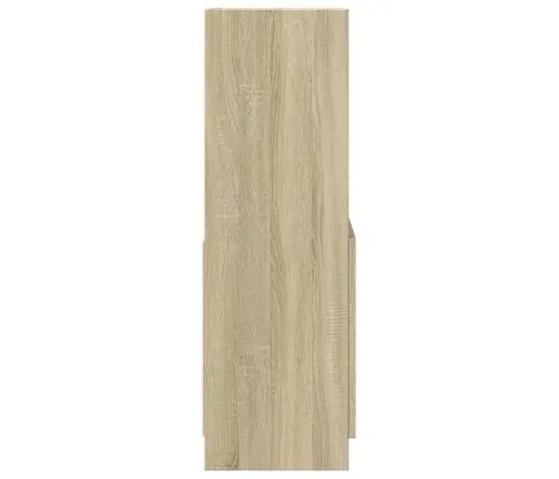 Augstais Skapis, Ozolkoka, 63X33X100 Cm, Inženierijas Koks Vidaxl