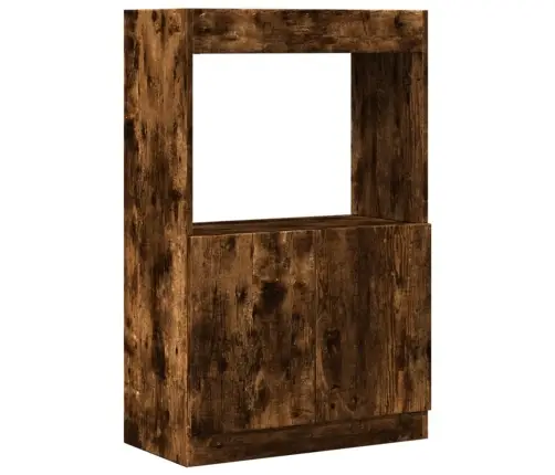 Augstais Skapis, 63X33X100 Cm, Ozolkoka, Inženierijas Koks Vidaxl