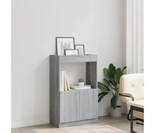 Kõrge Kapp, Hall Sonoma Tamm, 63X33X100 cm Tehispuit