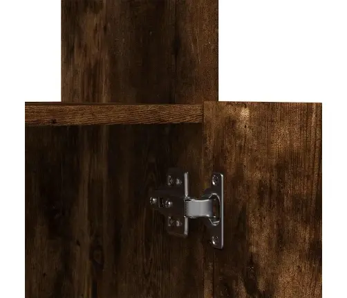 Augstais Skapis, Ozola Krāsa, 92X33X100 Cm, Inženierijas Koks Vidaxl