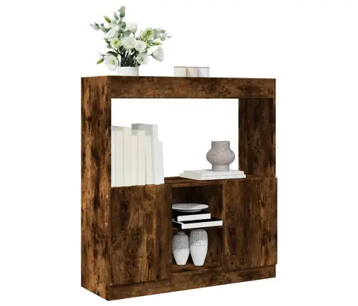 Augstais Skapis, Ozola Krāsa, 92X33X100 Cm, Inženierijas Koks Vidaxl