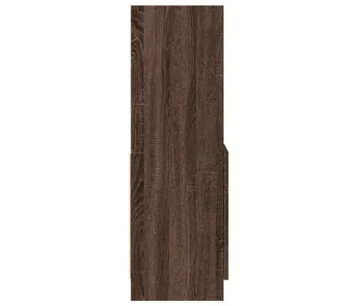 Kõrge Kapp, Pruun Tamm, 92X33X100 cm Tehispuit