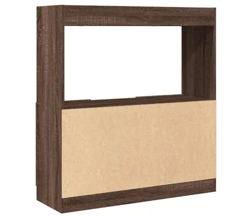 Kõrge Kapp, Pruun Tamm, 92X33X100 cm Tehispuit