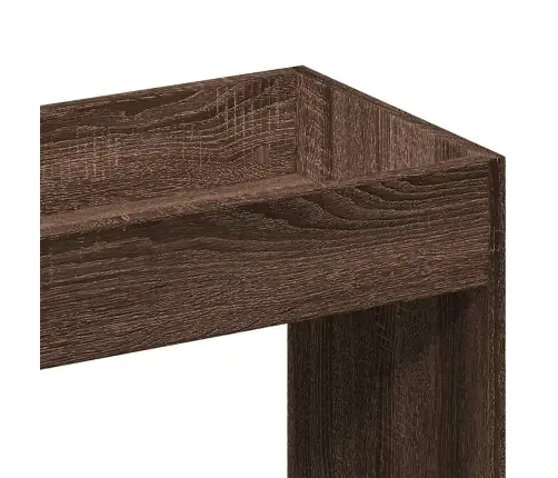 Kõrge Kapp, Pruun Tamm, 92X33X100 cm Tehispuit