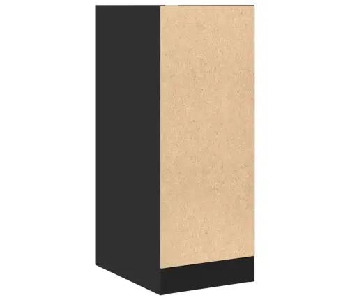 Vaistų Spintelė,  Juodos Spalvos, 30X41X77,5cm Mediena