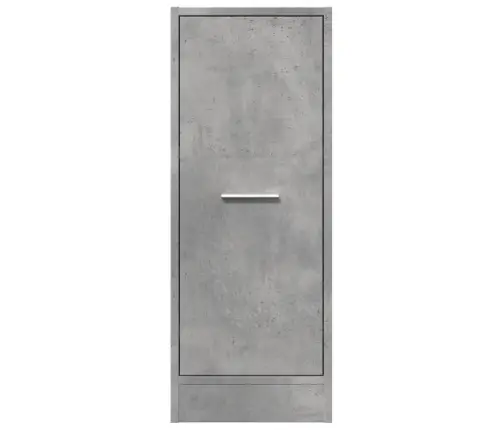 Atvilktņu Skapītis, Pelēks, 30X41X77,5 Cm, Inženierijas Koks Vidaxl