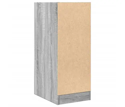 Atvilktņu Skapītis, Pelēks, 30X41X77,5 Cm, Inženierijas Koks Vidaxl