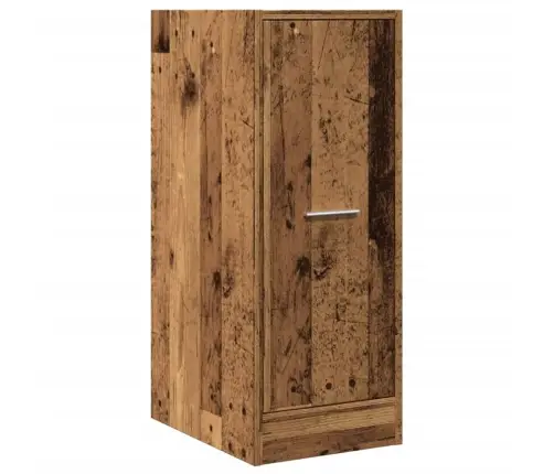 Atvilktņu Skapītis, Veca Koka, 30X41X77,5 Cm, Inženierijas Koks Vidaxl