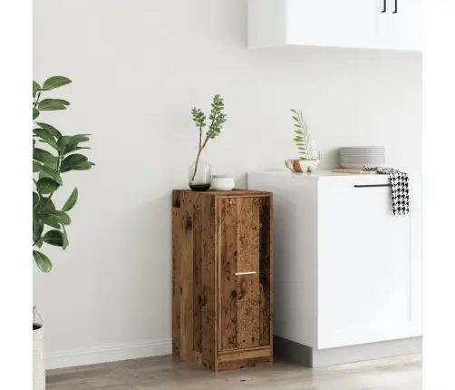 Atvilktņu Skapītis, Veca Koka, 30X41X77,5 Cm, Inženierijas Koks Vidaxl