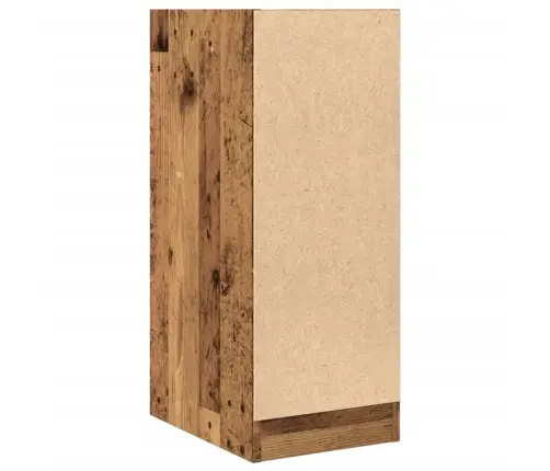Atvilktņu Skapītis, Veca Koka, 30X41X77,5 Cm, Inženierijas Koks Vidaxl
