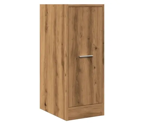 Atvilktņu Skapītis, Koka Krāsa, 30X41X77,5Cm, Inženierijas Koks Vidaxl