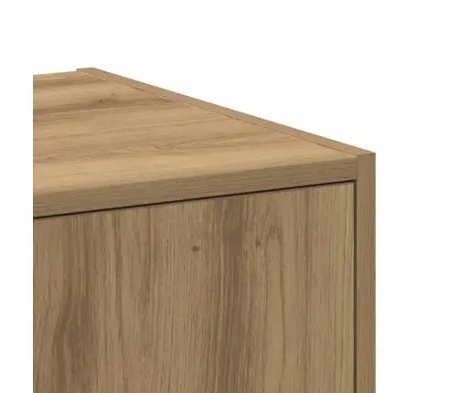 Atvilktņu Skapītis, Koka Krāsa, 30X41X77,5Cm, Inženierijas Koks Vidaxl