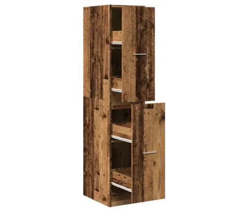 Apteegikapp, Vana Puidu, 30X41X144,5 cm Tehispuit