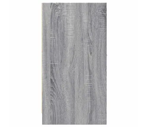 Apteegikapp, Hall Sonoma Tamm, 40X41X77,5 cm Tehispuit