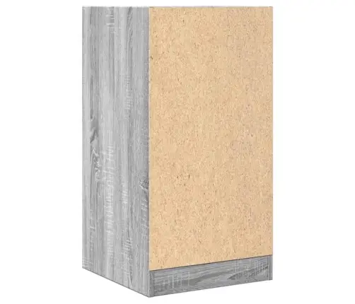 Apteegikapp, Hall Sonoma Tamm, 40X41X77,5 cm Tehispuit