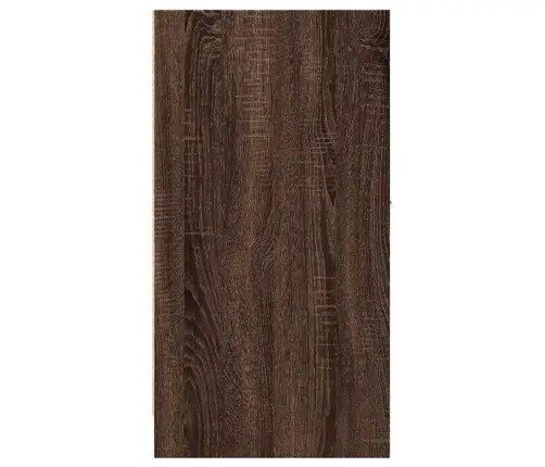 Sahtlitega Kapp, Pruun Tamm, 40X41X77,5 cm Tehispuit