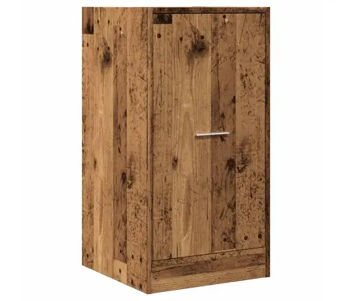 Atvilktņu Skapītis, Veca Koka, 40X41X77,5 Cm, Inženierijas Koks Vidaxl