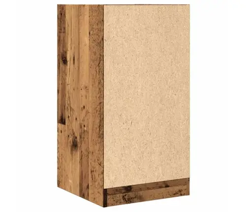 Atvilktņu Skapītis, Veca Koka, 40X41X77,5 Cm, Inženierijas Koks Vidaxl