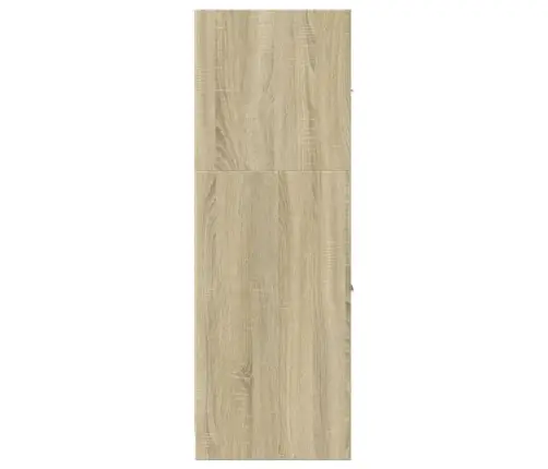 Sahtlitega Kapp, Sonoma Tamm, 40X41X118 cm Tehispuit