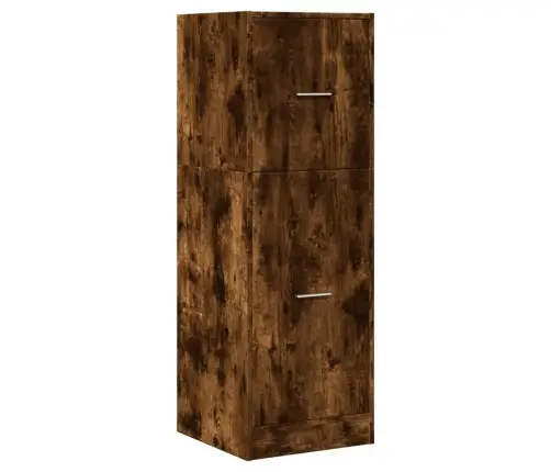 Sahtlitega Kapp, Suitsutatud Tamm, 40X41X118 cm Tehispuit