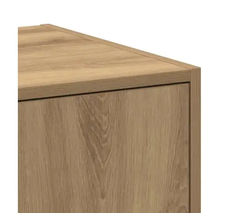 Atvilktņu Skapis, Koka Krāsa, 40X41X118 Cm, Inženierijas Koks Vidaxl