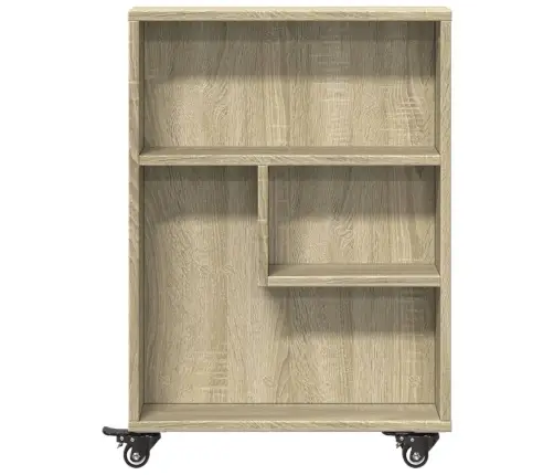 Kitsas Hoiukäru, Sonoma Tamm, 48 X 13 X 68 cm Töödeldud Puit