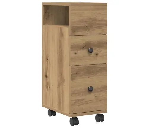 Kitsas Vannitoakapp Ratastega, Käsitöötamm, Tehispuit