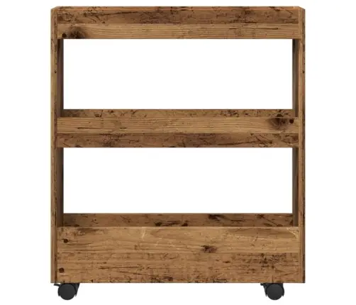 Kitsas Hoiukäru 3-Astmeline Vana Puit Tehispuit