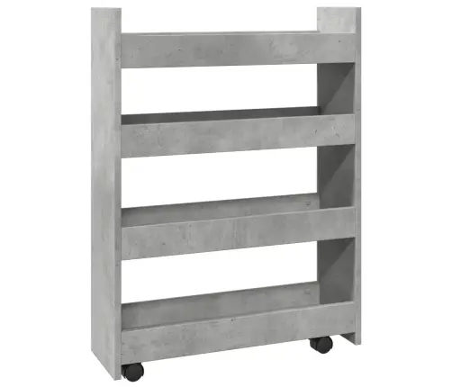 Šauri Glabāšanas Ratiņi, 4 Līmeņi, Konstruēts Koks Vidaxl