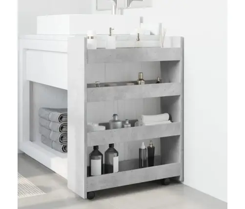 Šauri Glabāšanas Ratiņi, 4 Līmeņi, Konstruēts Koks Vidaxl