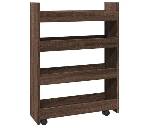 Kitsas Hoiukäru 4-Astmeline Pruun Tamm Tehispuit