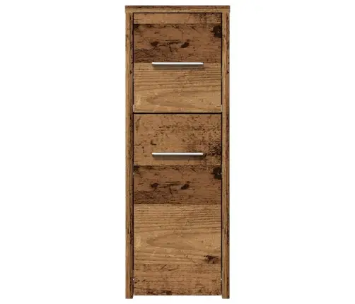 Kitsas Vannitoa Kummut Ratastega, Vana Puit, Tehispuit