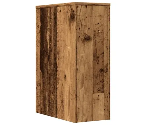 Kitsas Vannitoa Kummut Ratastega, Vana Puit, Tehispuit