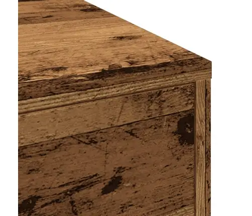 Kitsas Vannitoa Kummut Ratastega, Vana Puit, Tehispuit